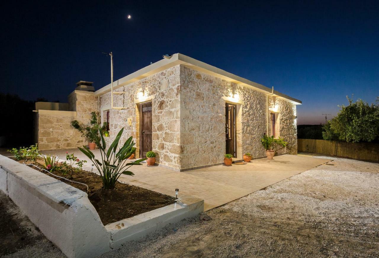 Nepheli Stone House Villa Plátanos Esterno foto